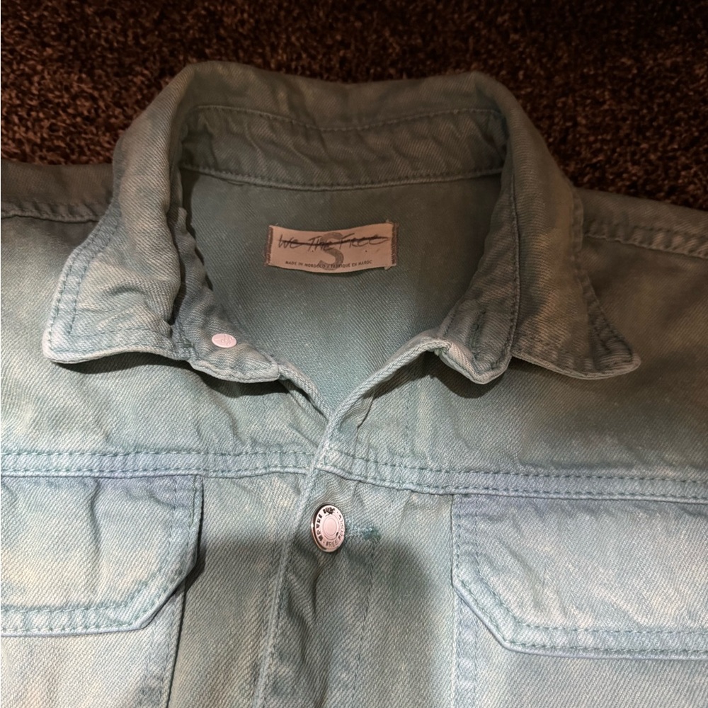 Free People Marci Jumpsuit- blue - Picture 3 of 4